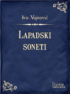 cover image of Lapadski soneti